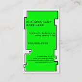 Carte De Visite saxophone oddRex (Dos)