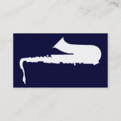 Carte De Visite saxophone simple (Dos)