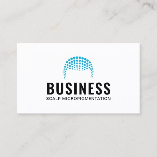 Carte De Visite Scalp Micropigmentation Professional Tatouage chev (Devant)