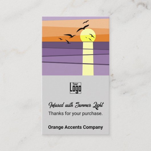 Carte De Visite Scan QR Code Merci pour votre achat social (Devant)