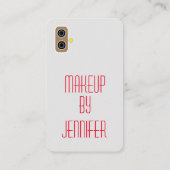 Carte De Visite Scannable Médias sociaux Grille photo Code QR mode (Dos)