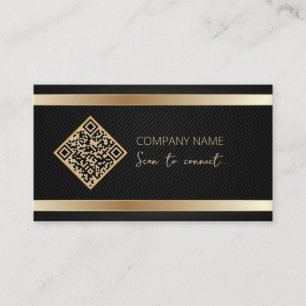 Carte De Visite Scanner pour connecter le code QR des médias socia