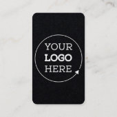 Carte De Visite Scanner pour se connecter | Code QR de médias soci (Dos)