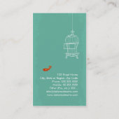 Carte De Visite Scarlet Macaw (Dos)