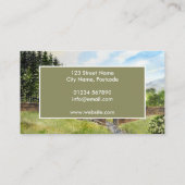 Carte De Visite Scawgill Bridge Lake District Angleterre (Dos)