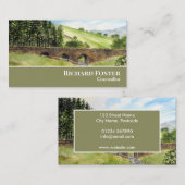 Carte De Visite Scawgill Bridge Lake District Angleterre (Devant / Derrière)