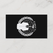 Carte De Visite Sceau anonyme (Dos)