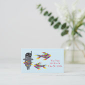 Carte De Visite Sceau gris Thunder_Cove (Debout devant)