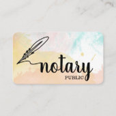 Carte De Visite Scénario noir et public élégant (Devant)