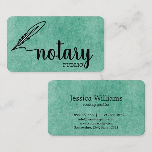 Carte De Visite Scénario noir et public élégant (Devant / Derrière)