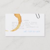 Carte De Visite Scénariste v (Dos)