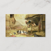Carte De Visite Scène de basse cour (Dos)