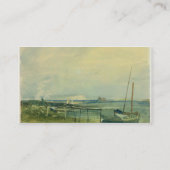 Carte De Visite Scène de côte de Joseph Mallord William Turner | (Dos)
