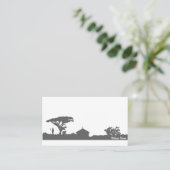 Carte De Visite Scène du village (Debout devant)