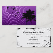 Carte De Visite scène estivale (Devant / Derrière)