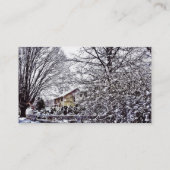 Carte De Visite Scène hivernale (Dos)