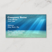 Carte De Visite Scène sous-marine 3D (Devant)