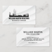 Carte De Visite Schéma de l'immobilier | Architecture (Devant / Derrière)