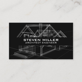 Carte De Visite Schéma des plans directeurs de la maison | Archite