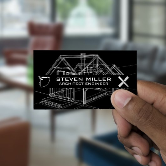 Carte De Visite Schéma des plans | Outils d'architecte