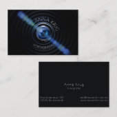 Carte De Visite Schönes Design Fotografie Visitenkarte (Devant / Derrière)