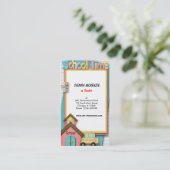 Carte De Visite School Bus (Debout devant)