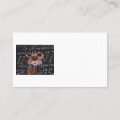 CARTE DE VISITE SCHRÖDINGER CAT (Dos)