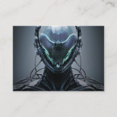 Carte de visite Sci fi Cyberpunk Droid (Devant)