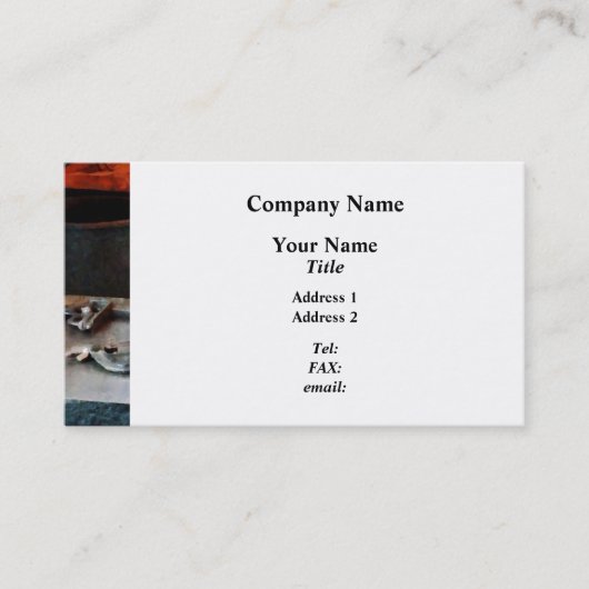 Carte De Visite Scie à métaux (Devant)