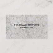 Carte De Visite Scie et marteau | Arrière - plan en béton (Dos)