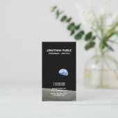 Carte De Visite Science de l'univers spatial physique Design éléga (Debout devant)