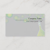 Carte De Visite science, laboratoire, chimie scientifiques, cherch (Dos)