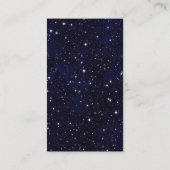 Carte De Visite Science Physique Espace Univers Élégant Plaine (Dos)