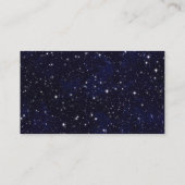 Carte De Visite Science Physique Univers de l'espace Monogramme Pl (Dos)