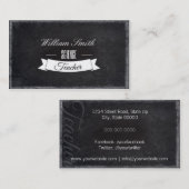 Carte De Visite Science Teacher (Devant / Derrière)