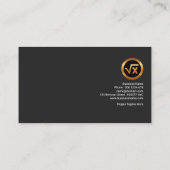 Carte De Visite Scientifique bleu de papier binaire déchiqueté de (Dos)