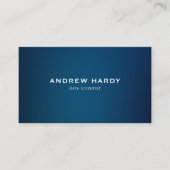 Carte De Visite Scientifique de données (Devant)