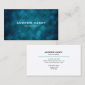 Carte De Visite Scientifique de données (Devant / Derrière)