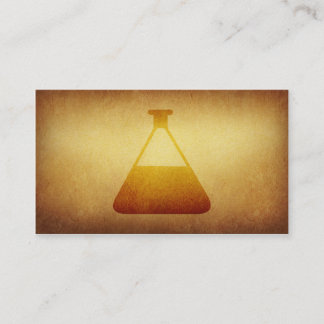 Carte de visite scientifique empaqueté d'archives