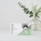 Carte De Visite Scientifique fou - affaires (Debout devant)