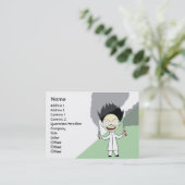 Carte De Visite Scientifique fou - potelé (Debout devant)
