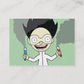 Carte De Visite Scientifique fou - potelé (Dos)