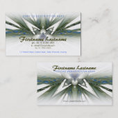 Carte de visite SCiFi blanc (Devant / Derrière)