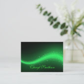Carte de visite scintillant de conception (Debout devant)