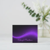 Carte de visite scintillant de conception (Debout devant)