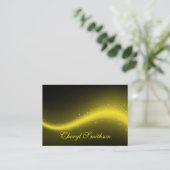 Carte de visite scintillant de conception (Debout devant)