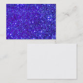 Carte De Visite Scintillant infini d'univers d'étincelle de (Devant / Derrière)