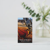 Carte De Visite scoop à dos (Debout devant)