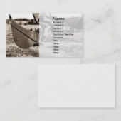 Carte De Visite scoop pour backhoe (Devant / Derrière)