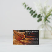 Carte De Visite scoop pour backhoe (Debout devant)